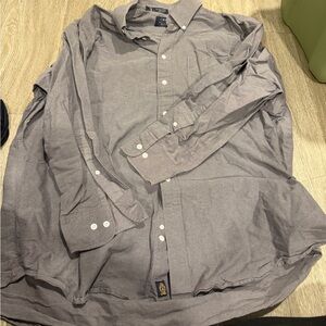 Ralph Lauren Men's Charcoal Button-Down Shirt